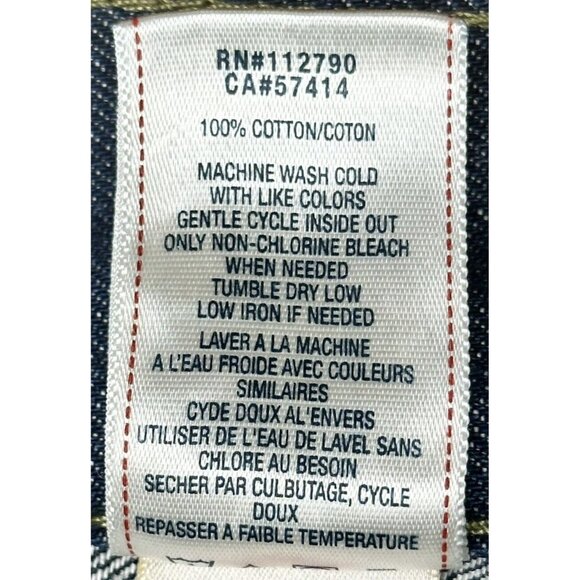 True Religion Mens Jeans Straight QT Green Combo Chestnut Path Denim Size 38x28 - Picture 15 of 16